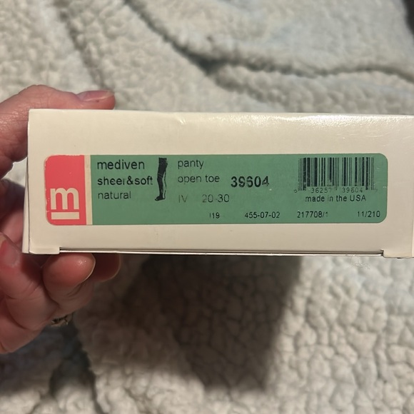 Mediven 39604 compression stocking 20-30mmHg natural full panty open toe IV - Picture 6 of 6